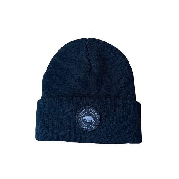 Toddler Dark Patch Cuff Toques