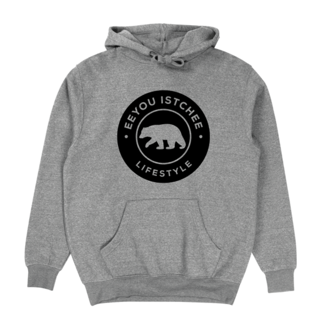 Hoodie with top bear logo