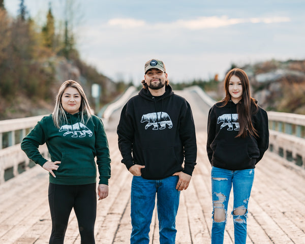 Bear Landscape Hoodie
