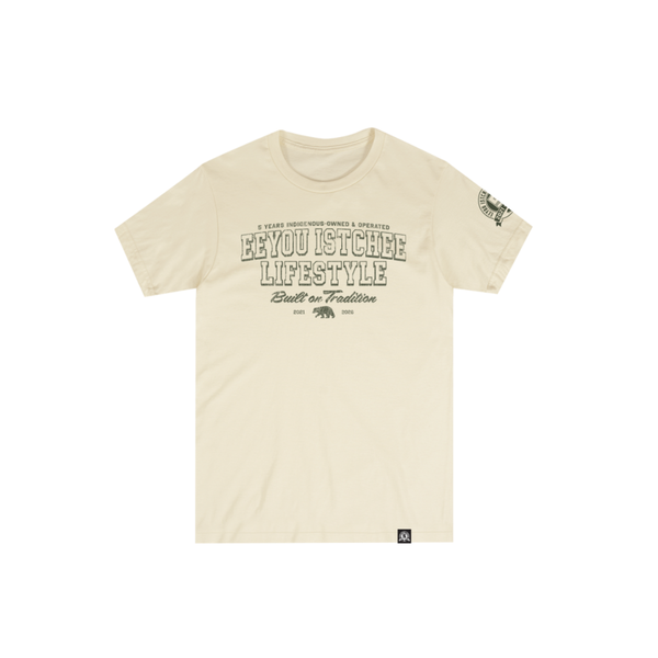 5 Years Built on Tradition Tee
