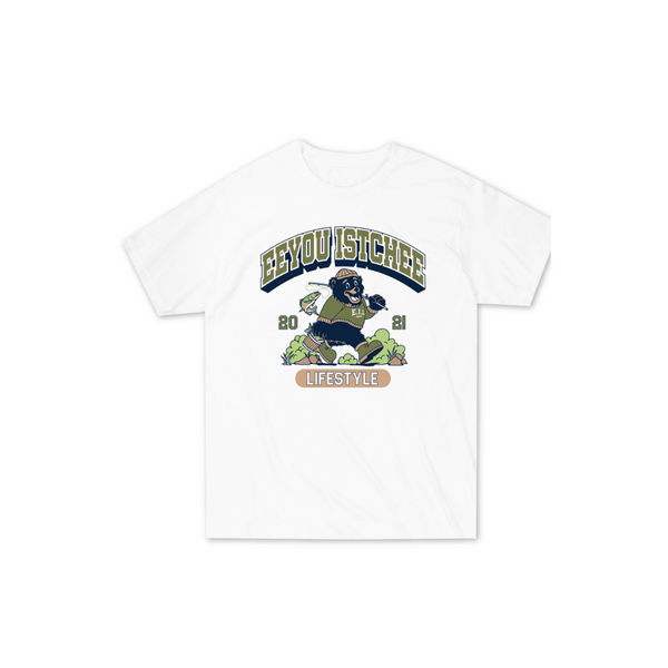 Youth Fishing Bear Tee
